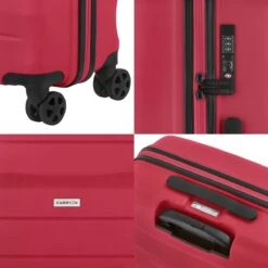 CarryOn Porter ® Kofferset - TSA Trolleyset 3-delig Met OKOBAN - Dubbele Wielen - Rood -Bagage24 Winkel 1200x1200 26