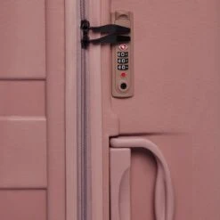 ©TROLLEYZ - Paris No.5 - Kofferset 2 Delig - 55+78cm Met TSA Slot - Dubbele Wielen - 360° Spinners - 100% Polypropyleen - Reiskoffers In Rose Blush -Bagage24 Winkel 1200x1200 290