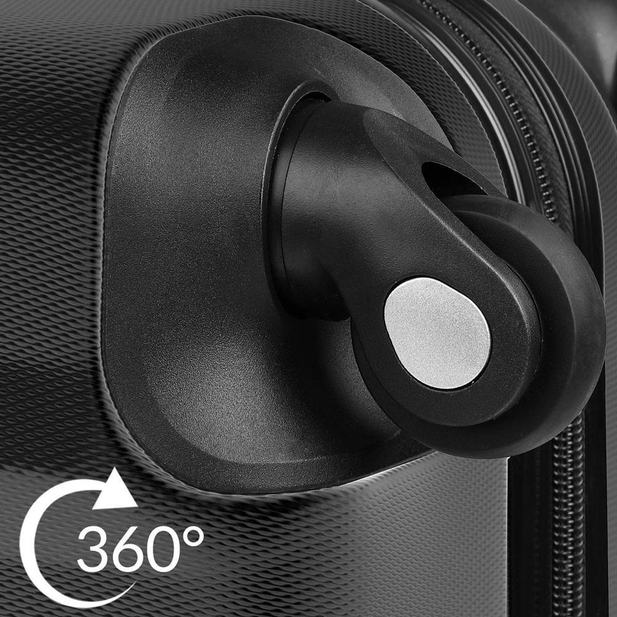 Monzana Hard Case Koffer Baseline L Zwart 8 Monzana Hard Case Koffer Baseline L Zwart - Afbeelding 6