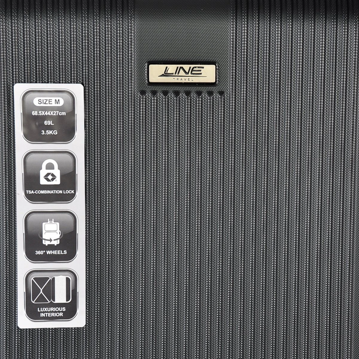 Oistr Noorvik 4 Wheel Spinner 69 Black 9 Oistr Noorvik 4 Wheel Spinner 69 Black - Afbeelding 7