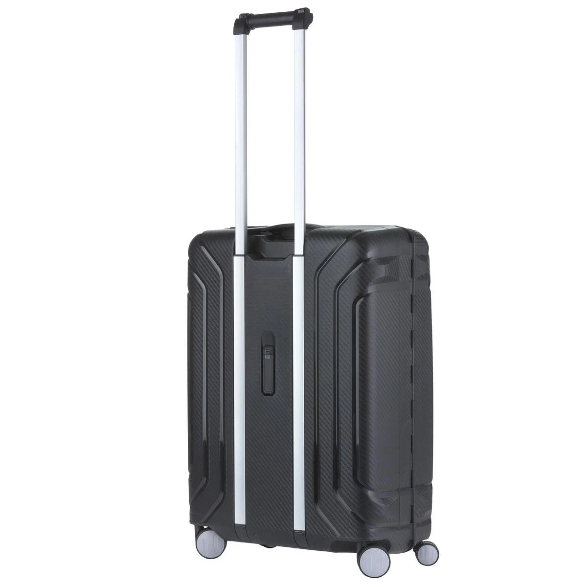 CarryOn Steward TSA Reiskoffer - 65cm Trolley Met Kliksloten - Dubbele Wielen - Zwart 5 CarryOn Steward TSA Reiskoffer - 65cm Trolley Met Kliksloten - Dubbele Wielen - Zwart - Afbeelding 3