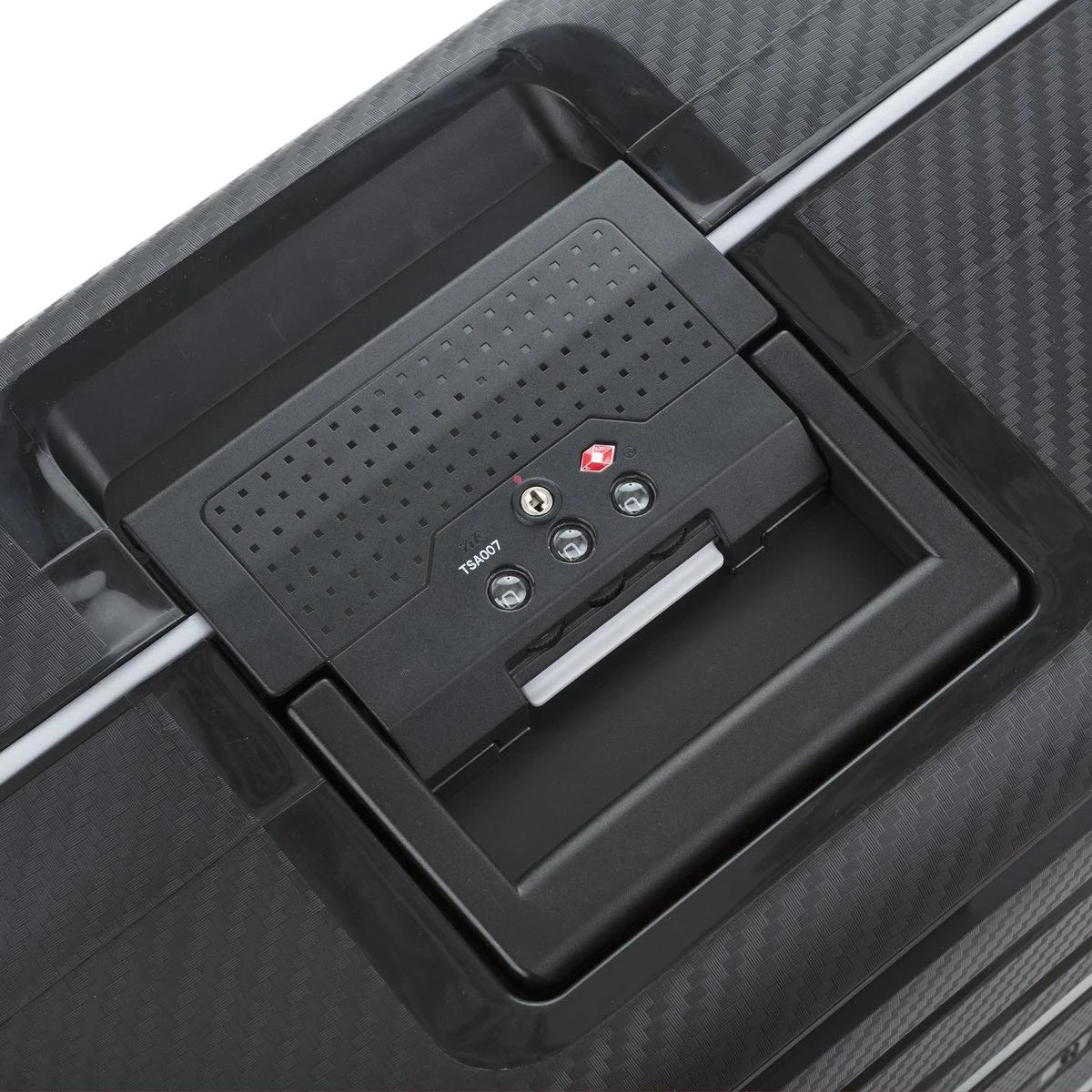 CarryOn Steward TSA Reiskoffer - 65cm Trolley Met Kliksloten - Dubbele Wielen - Zwart 8 CarryOn Steward TSA Reiskoffer - 65cm Trolley Met Kliksloten - Dubbele Wielen - Zwart - Afbeelding 6