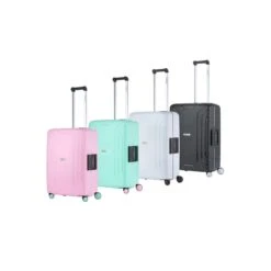 CarryOn Steward TSA Reiskoffer - 65cm Trolley Met Kliksloten - Dubbele Wielen - Zwart 24 CarryOn Steward TSA Reiskoffer - 65cm Trolley Met Kliksloten - Dubbele Wielen - Zwart -Bagage24 Winkel 1200x1200 427