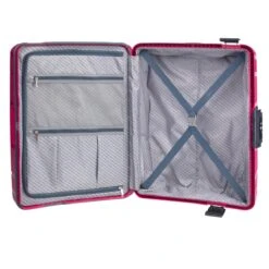 CarryOn Steward Kofferset - 2-delige TSA Trolleyset Met Kliksloten - Dubbele Wielen - Rood -Bagage24 Winkel 1200x1200 46