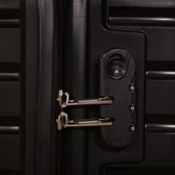 ©TROLLEYZ - Berlin No.11 - Trolley - 55cm Met Cijferslot - Dubbele Wielen - 360° Spinners - 100% Polypropyleen- Reiskoffer In Night Black -Bagage24 Winkel 1200x1200 501
