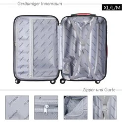 Deuba Hard Case Koffer Baseline L Navyblauw -Bagage24 Winkel 1200x1200 550
