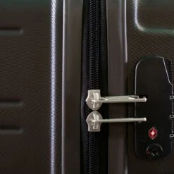 ©TROLLEYZ - Amsterdam No.9 - Reiskoffer 69cm Met TSA Slot - Dubbele Wielen - 360° Spinners - 100% ABS - Reiskoffer In Cloudy Grey -Bagage24 Winkel 1200x1200 558