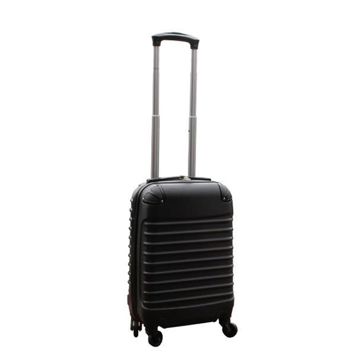Travelerz Kofferset 2 Delig ABS Handbagage Koffers - Met Cijferslot - 27 Liter - Zwart - Groen 6 Travelerz Kofferset 2 Delig ABS Handbagage Koffers - Met Cijferslot - 27 Liter - Zwart - Groen - Afbeelding 4