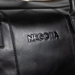 NEGOTIA Delta - Leren Weekendtas - Leren Reistas - Duffel Bag - 100% Luxe Top-Grain Leer - Zwart -Bagage24 Winkel 1200x1200 659