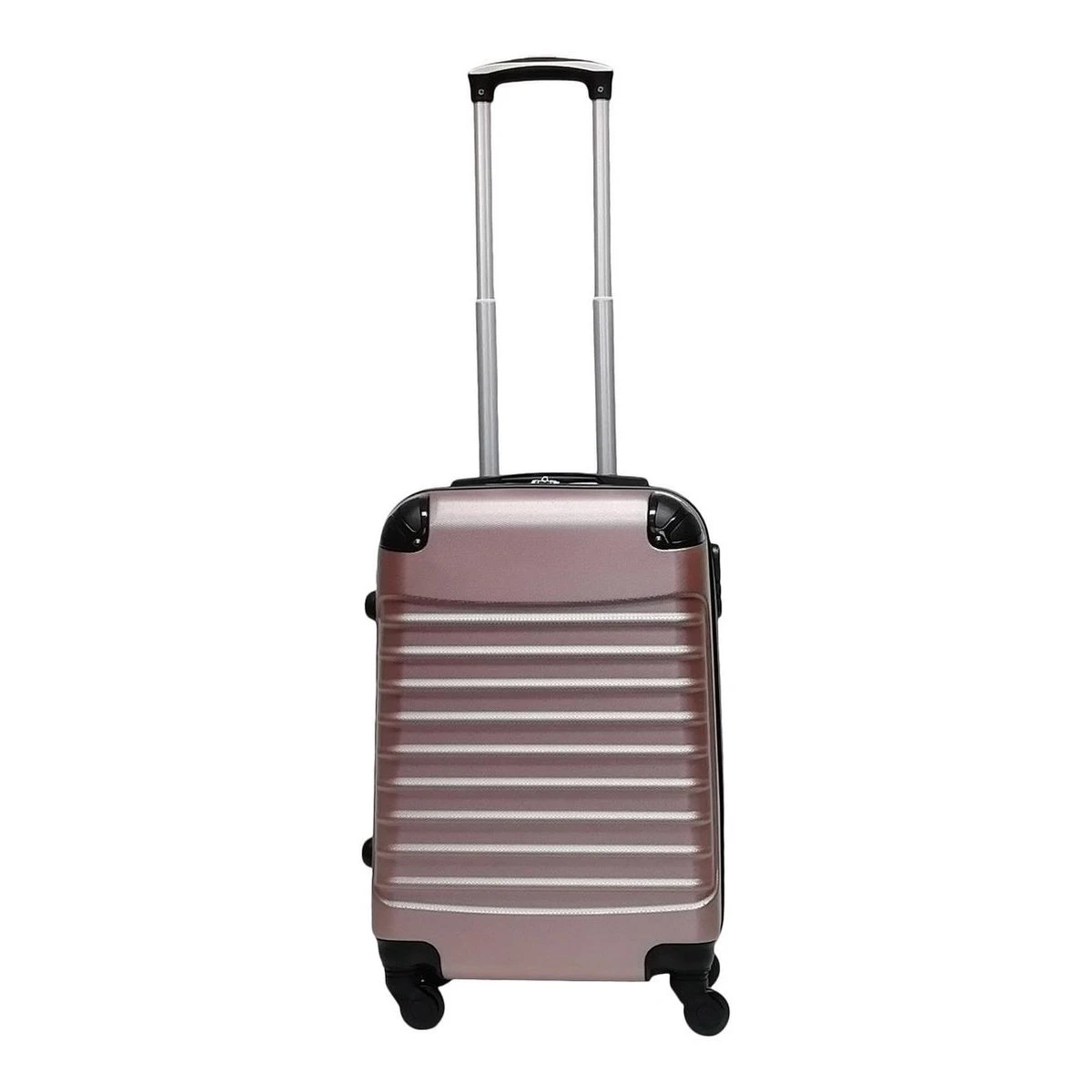 Castillo Quadrant 4 Delige ABS Kofferset - Rosé Gold 6 Castillo Quadrant 4 Delige ABS Kofferset - Rosé Gold - Afbeelding 4