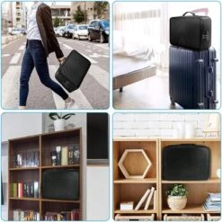 IBright Brandwerende Tas Voor Documenten - Waterdichte Organizer Reistas - Met Cijferslot - Zwart -Bagage24 Winkel 1200x1200 703