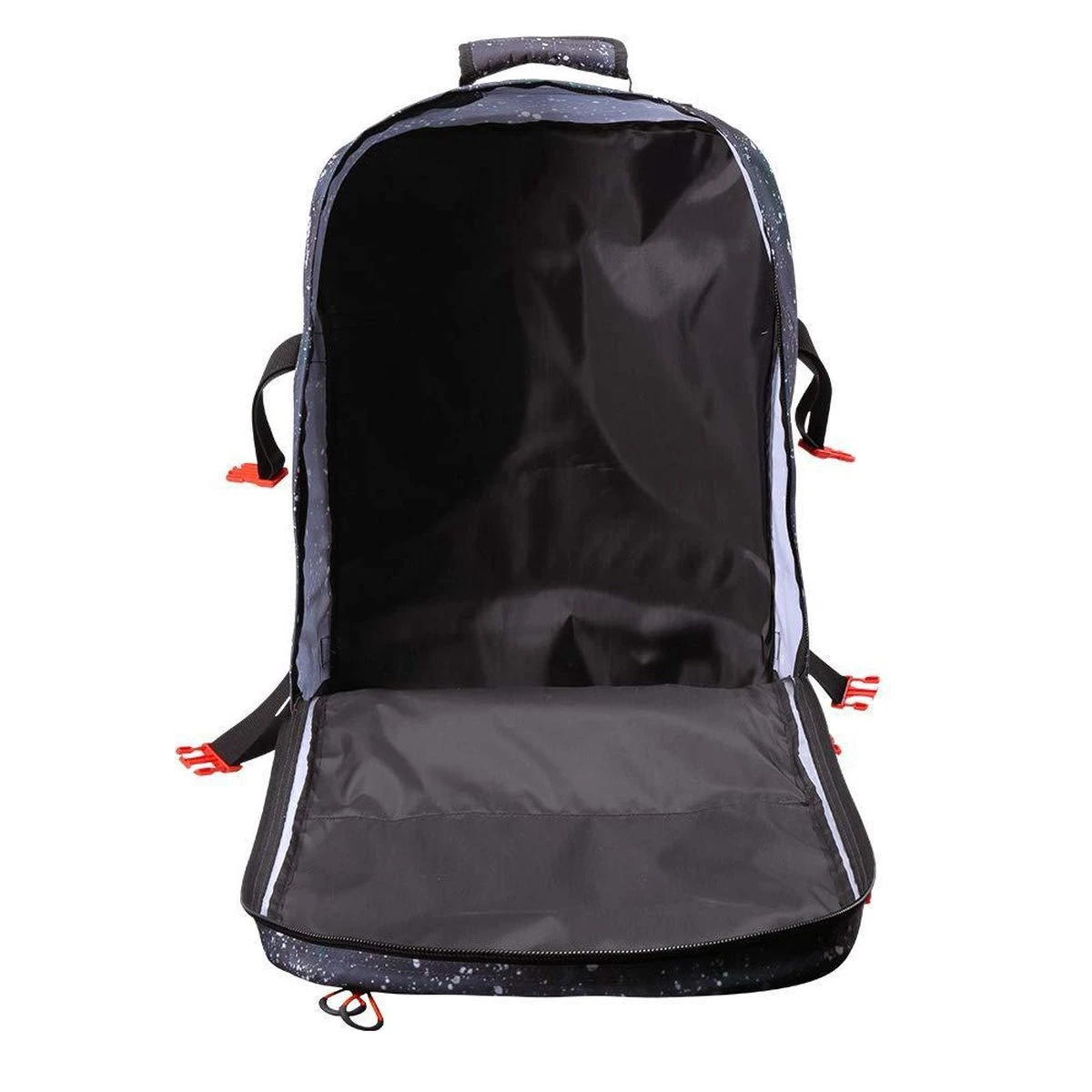 CabinMax Metz Reistas– Handbagage 44L- Rugzak – Schooltas - Backpack 55x40x20cm – Lichtgewicht - Zwart Nocturna (MZ SP-NA) 9 CabinMax Metz Reistas– Handbagage 44L- Rugzak – Schooltas - Backpack 55x40x20cm – Lichtgewicht - Zwart Nocturna (MZ SP-NA) - Afbeelding 7