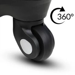 Monzana Kofferset - 4 Stuks S M L XL Met Wielen Cijferslot - Zwart -Bagage24 Winkel 1200x1200 82