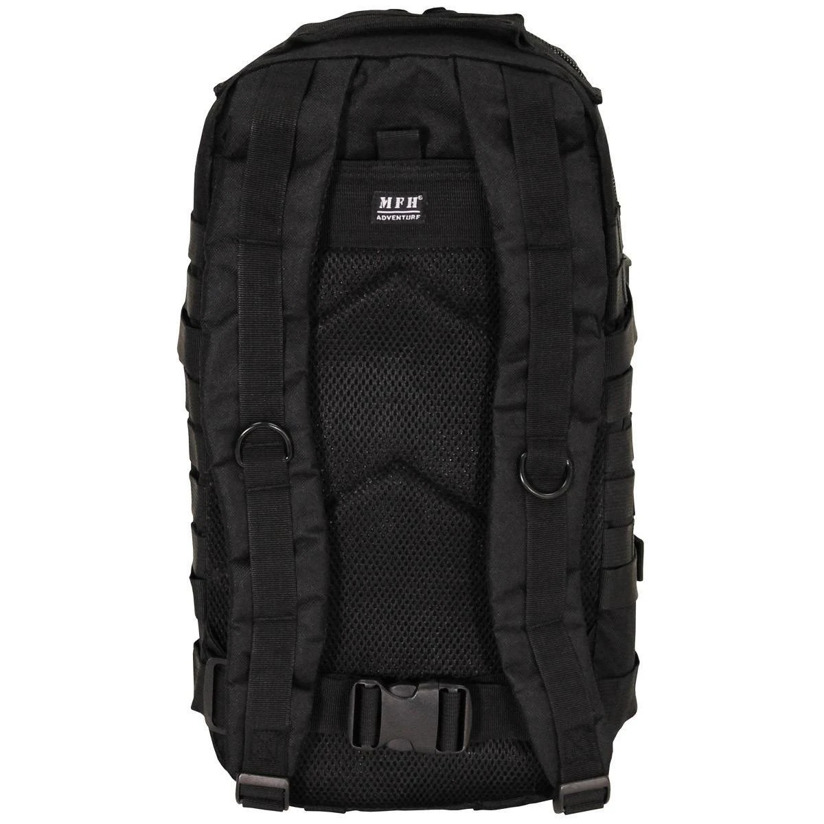 MFH - US Backpack - Assault I - "Basic" - Zwart 4 MFH - US Backpack - Assault I - "Basic" - Zwart - Afbeelding 2