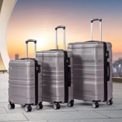 Merax 3-delig Kofferset Met TSA Slot - Trolleyset ABS 40L, 70L & 110 Liter - Grijs 19 Merax 3-delig Kofferset Met TSA Slot - Trolleyset ABS 40L, 70L & 110 Liter - Grijs -Bagage24 Winkel 1200x1200 89