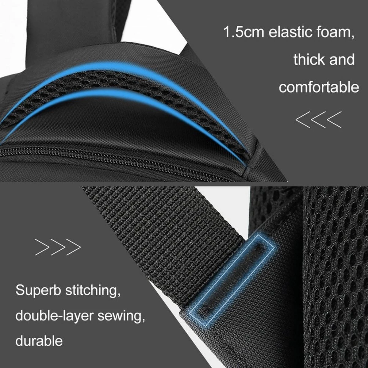 DrPhone CB1 Rugzak Geschikt Voor PS5 Console - Spelcomputer Tas – Waterdichte Rugzak – Beschermingstas – Draagtas – Koffer - Zwart 4 DrPhone CB1 Rugzak Geschikt Voor PS5 Console - Spelcomputer Tas – Waterdichte Rugzak – Beschermingstas – Draagtas – Koffer - Zwart - Afbeelding 2