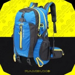 RAMBUX® - Backpack - Wandelrugzak - Licht Blauw - Rugzak - Reistas - 40 Liter 12 RAMBUX® - Backpack - Wandelrugzak - Licht Blauw - Rugzak - Reistas - 40 Liter -Bagage24 Winkel 1200x1200 925