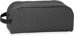 Merkloos Zwarte Schoenentas 8 Liter 35 X 16 X 15 Cm - Reis Opbergtas Voor Een Paar Schoenen