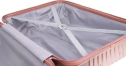 Royal Swiss - Kofferset - Cijferslot- Lichtgewicht Koffer - 4 Wielen- Rosé Gold -Bagage24 Winkel 1200x635 3