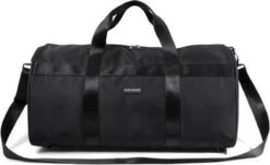 Norlander Twill Weekendtas 50L - Rugtas - Met Draagriem - Zwart -Bagage24 Winkel 1200x733