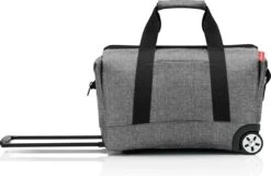 Reisenthel Allrounder Trolley Reiskoffer Reistas Op 2 Wielen - 30L - Twist Silver Grijs -Bagage24 Winkel 1200x776