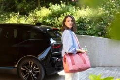 Reisenthel Allrounder M Reistas Sporttas - 18L - Twist Berry Roze -Bagage24 Winkel 1200x800 23