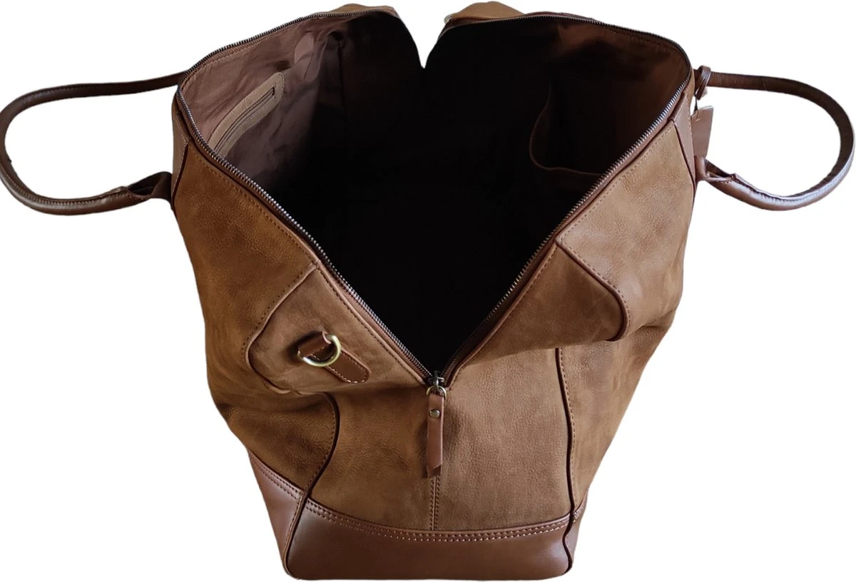 Burkely-reistas-leder-cognac-leer-vakantie-holiday-trip- 4 Burkely-reistas-leder-cognac-leer-vakantie-holiday-trip- - Afbeelding 2