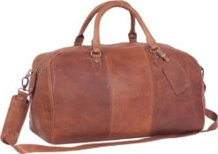 Chesterfield Leren Reistas / Weekendtas William - 40 Liter - Cognac 34 Chesterfield Leren Reistas / Weekendtas William - 40 Liter - Cognac -Bagage24 Winkel 1200x843 1