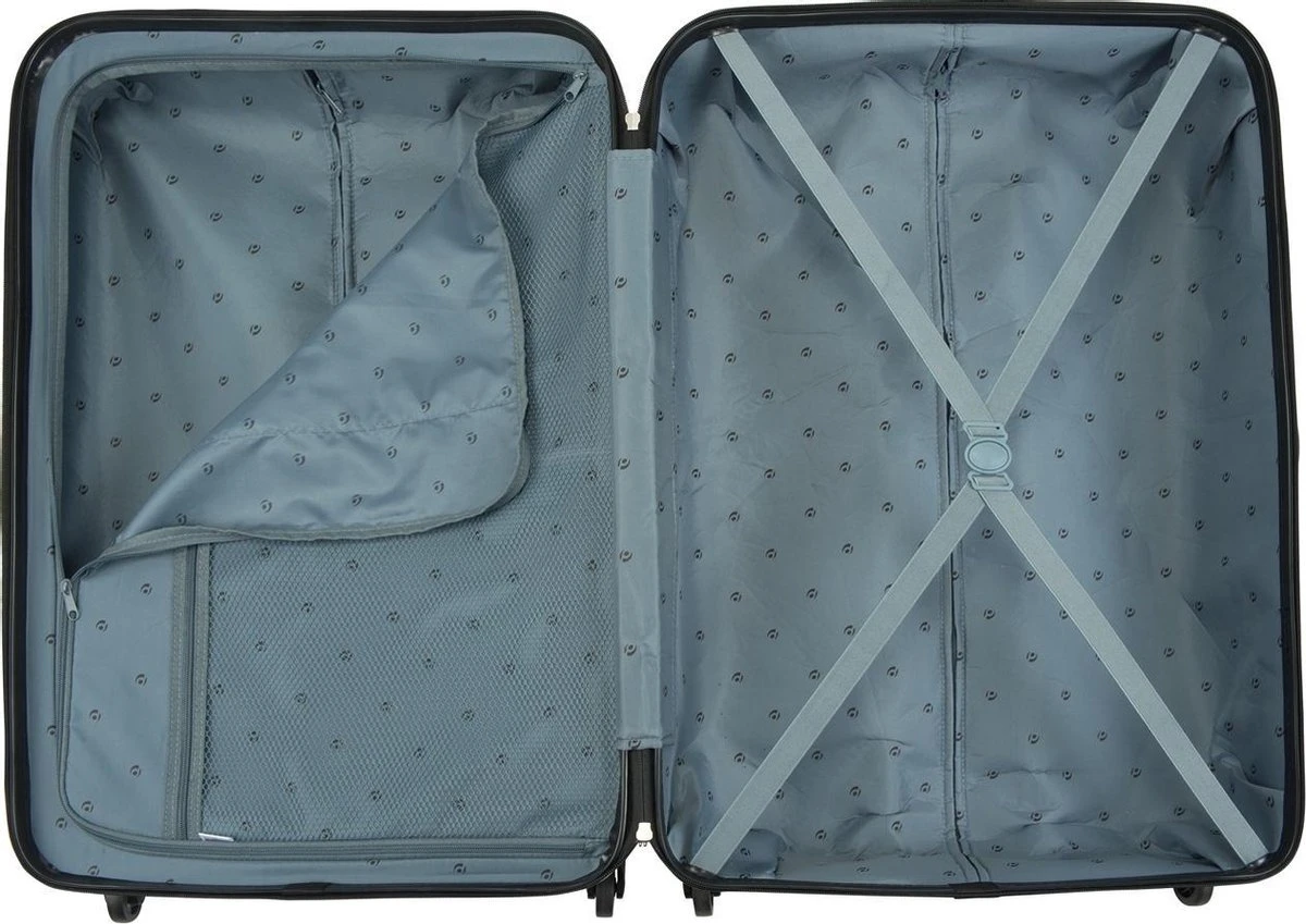 Princess Traveller Grenada - Reiskoffer - 78 Cm - Rood 6 Princess Traveller Grenada - Reiskoffer - 78 Cm - Rood - Afbeelding 4