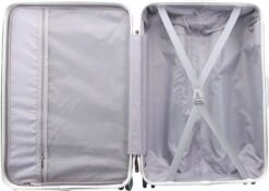 Royal Swiss - Kofferset - Cijferslot- Lichtgewicht Koffer - 4 Wielen- Zilver -Bagage24 Winkel 1200x856 2