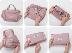 Merkloos Opvouwbare Handbagage Reistas – Opvouwbaar Tot 28 X 18 Cm – Grijs 24 Merkloos Opvouwbare Handbagage Reistas – Opvouwbaar Tot 28 X 18 Cm – Grijs -Bagage24 Winkel 1200x883 1