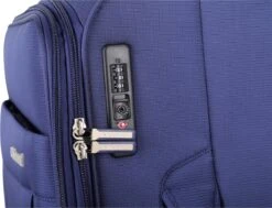Decent D-Upright Large Koffer - 76 Cm Expandable - TSA Slot - Donkerblauw -Bagage24 Winkel 1200x918