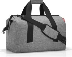 Reisenthel Allrounder L Reistas Sporttas - Maat L - 30L - Twist Silver Grijs 23 Reisenthel Allrounder L Reistas Sporttas - Maat L - 30L - Twist Silver Grijs -Bagage24 Winkel 1200x955 11