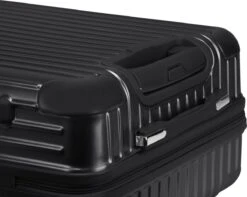 Royal Swiss - Reis Koffer - 66cm - Cijferslot- Lichtgewicht Koffer - 4 Wielen - Zwart -Bagage24 Winkel 1200x955 7