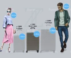 ©TROLLEYZ - Amsterdam No.9 - Reiskoffer 69cm Met TSA Slot - Dubbele Wielen - 360° Spinners - 100% ABS - Reiskoffer In Cloudy Grey -Bagage24 Winkel 1200x997 4