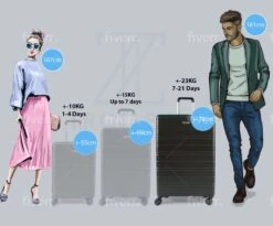 ©TROLLEYZ - Amsterdam No.9 - Reiskoffer 78cm Met TSA Slot - Dubbele Wielen - 360° Spinners - 100% ABS - Reiskoffer In Night Black -Bagage24 Winkel 1200x997 5