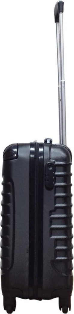 Castillo Quadrant 2 Delige ABS Kofferset (XL + S) - Zwart -Bagage24 Winkel 284x1200