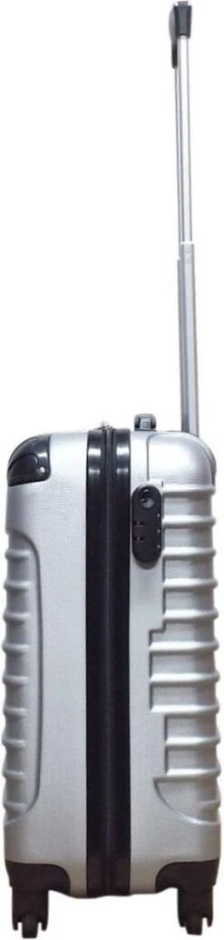 Castillo Quadrant 2 Delige ABS Kofferset (XL + S) - Zilver 23 Castillo Quadrant 2 Delige ABS Kofferset (XL + S) - Zilver -Bagage24 Winkel 286x1200