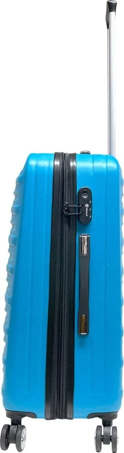 Benzi Leon Medium Reiskoffer 67 Cm - Exp - 65/74 Liter - Turquoise -Bagage24 Winkel 330x1200