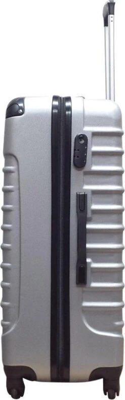 Castillo Quadrant 2 Delige ABS Kofferset (XL + S) - Zilver 17 Castillo Quadrant 2 Delige ABS Kofferset (XL + S) - Zilver -Bagage24 Winkel 376x1200