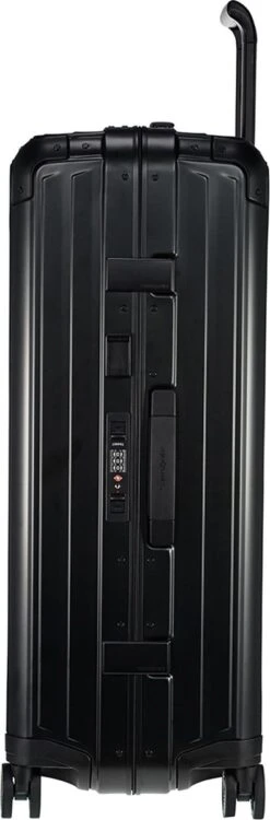 Samsonite Harde Koffer Lite-Box AluHoogte > 76 Cm - Zilver -Bagage24 Winkel 395x1200