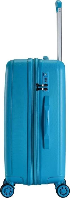 Decent Koffer / Trolley / Reiskoffer - Xx Cm - 120 Liter - Maxi Air - Blauw -Bagage24 Winkel 427x1200