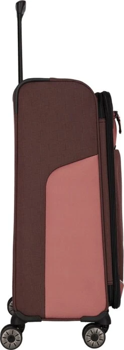 Travelite Zachte Koffer / Trolley / Reiskoffer - Viia - 67 Cm (medium) - Roze -Bagage24 Winkel 428x1200 1
