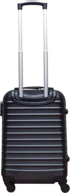 Castillo Quadrant 2 Delige ABS Kofferset (XL + S) - Zwart -Bagage24 Winkel 439x1200