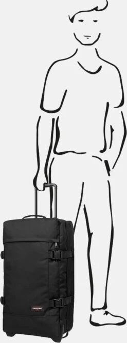 Eastpak TRANVERZ M Reiskoffer (67 X 35.5 X 30 Cm) - Black -Bagage24 Winkel 443x1200 3