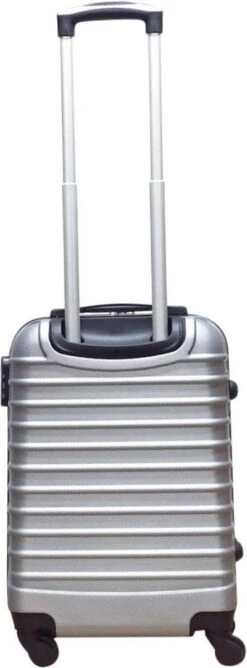 Castillo Quadrant 2 Delige ABS Kofferset (XL + S) - Zilver 22 Castillo Quadrant 2 Delige ABS Kofferset (XL + S) - Zilver -Bagage24 Winkel 444x1200