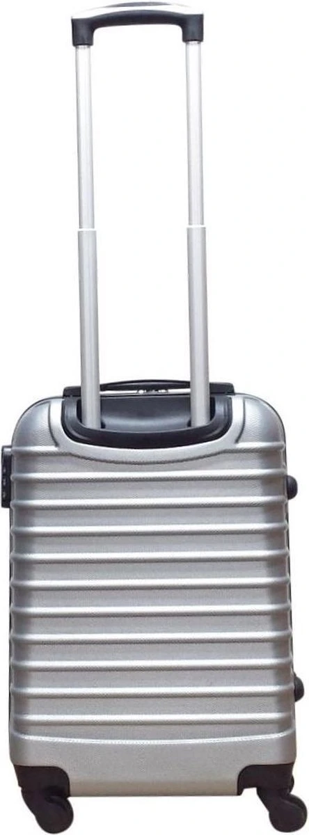 Castillo Quadrant 2 Delige ABS Kofferset (XL + S) - Zilver 12 Castillo Quadrant 2 Delige ABS Kofferset (XL + S) - Zilver - Afbeelding 10