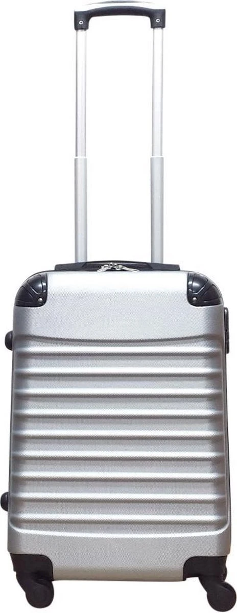 Castillo Quadrant 2 Delige ABS Kofferset (XL + S) - Zilver 9 Castillo Quadrant 2 Delige ABS Kofferset (XL + S) - Zilver - Afbeelding 7