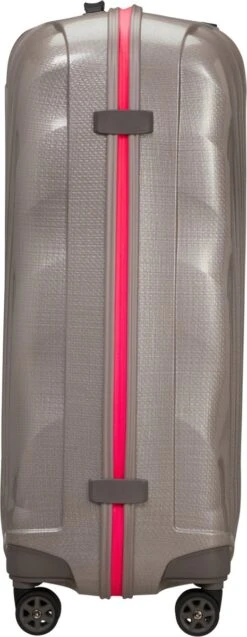 Samsonite Reiskoffer - C-Lite Spinner Uitbreidbaar (4 Wielen) 75 Cm - Pearl/Fuchsia - 2.8 Kg -Bagage24 Winkel 465x1200