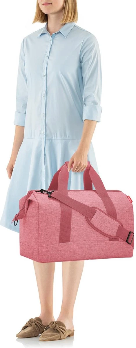 Reisenthel Allrounder L Reistas Sporttas - 30L - Twist Berry Roze 6 Reisenthel Allrounder L Reistas Sporttas - 30L - Twist Berry Roze - Afbeelding 5